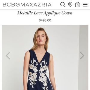 BCBG Maxazria Gown
